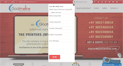 Desktop Screenshot of goatimeline.com